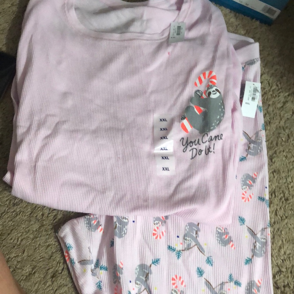 Sloth pajamas